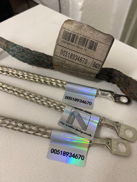 Earth Strap, Cable, Chassis to Gearbox 00518934670